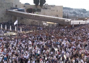 ברכת כוהנים של סוכות – שידור חי: עם ישראל חזר