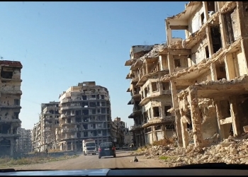 אפוקליפסה: מראות מדהימים בעיר רפאים סורית. צפו – זה מראה פניו של “העולם הערבי”: