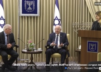 זהירות, הולכת דעת: “המכון למחקרי בטחון לאומי” – מכה שוב: