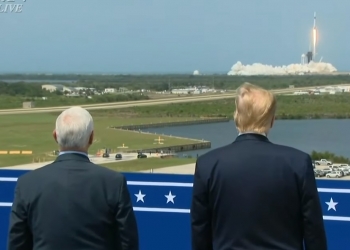 לראשונה בעשור – הנשיא שלנו משגר אסטרונאוטים לחלל. צפו בשיגור: