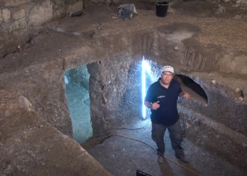 נחשף: מערכת חדרים תת קרקעית מתחת לכותל המערבי, מימי בית המקדש השני: