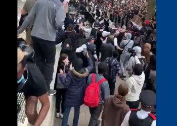 התפרעות המונית בלונדון, של שחורים, מוסלמים ופרוגרסיבים. המטרה: להרוס גם אותה, כמו את ערי ארה”ב. צפו: