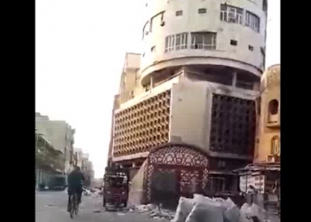 בגדאד נחרבה בידי המליציות השיעיות של איראן. צפו בעליבות של עיר מתה: