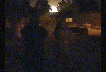 הופצצו מתקני חיזבאללה בגבול “סוריה” – “לבנון”. צפו: