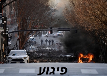 מכונית תופת התפוצצה בנאשוויל, טנסי. המשטרה: פיגוע מכוון. נזק רב, צפו: