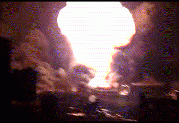 החזיתות נדלקות: פיצוצים עצומים צפונית לחאלב, מי אחראי?