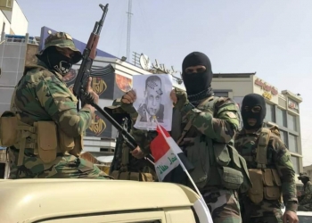 הפגנת כוח אדירה של מיליציות איראן במרכז בגדאד. מי בעל הבית? צפו: