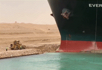 תעלת סואץ נסתמה. איפה מסילת הברזל שלנו לאילת?