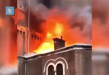 עוד קתדרלה עלתה הלילה באש בצרפת. אבל מה אסור להעלות אפילו על הדעת שם?