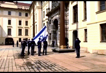 דגל ישראל מונף אצל בעלי בריתנו, צפו: