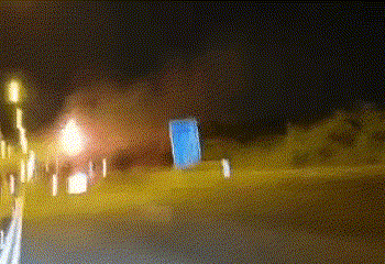 כביש 6, איזור המרכז: צולפים בקבוקי תבערה לעבר כלי רכב. צפו. ומה אמר המפכ”ל?