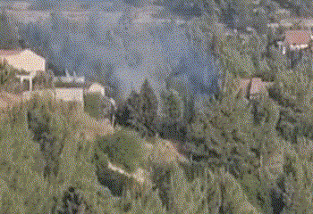 חמאס שיגר מעזה כמה רקטות לאיזור ירושלים. צפו: