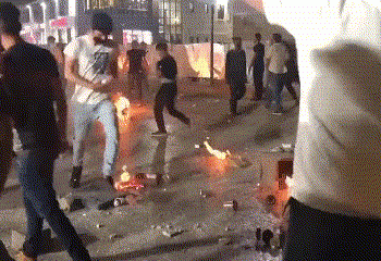 לילה של עימותים, אלימות ומעצרים ברמאללה, נגד משטר מחמוד עבאס. צפו: