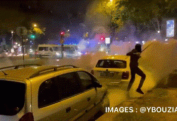 מהומות קשות של מוסלמים בצפון פריז, לרגל “יום העצמאות” הצרפתי: