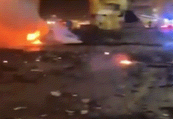 מראות מלחמה בנמל הראשי בדובאי, בעקבות הפיצוץ האדיר. מי אחראי?