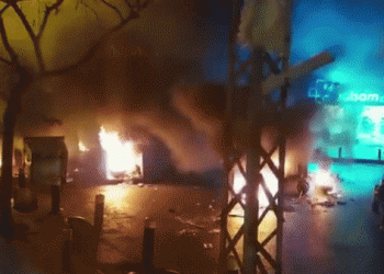 מהומות קשות ב”לבנון”: הבנק המרכזי בטריפולי הוצת