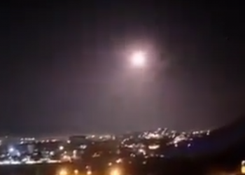 שיגור טילים לעבר מטרות של המיליציות האיראניות במרחב דמשק