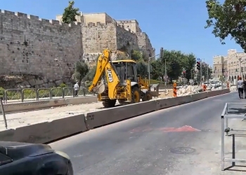 מפתיע: ירושלים מתחברת בשדרות מפוארות, בין מערב למזרח, לאורך החומות. אטרקציה עתידית?