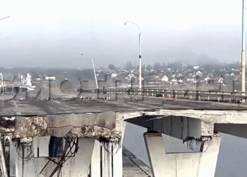 בפיצוץ הגדול ביותר: רוסיה חילקה את אוקראינה, עם השמדת גשר אנטונובסקי? 💥