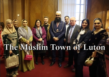 ה”יוניון ג’ק” הורד היום, ובמקומו הונף דגל אש”ף מעל עיריית לוטון, זו עם שדה התעופה. האם אחוז המוסלמים שם עבר את ה- 30% רשמית?