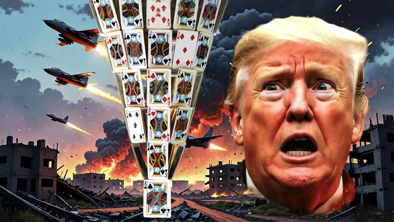 בית הקלפים: האם "הסכם השלום" כבר מתפרק?