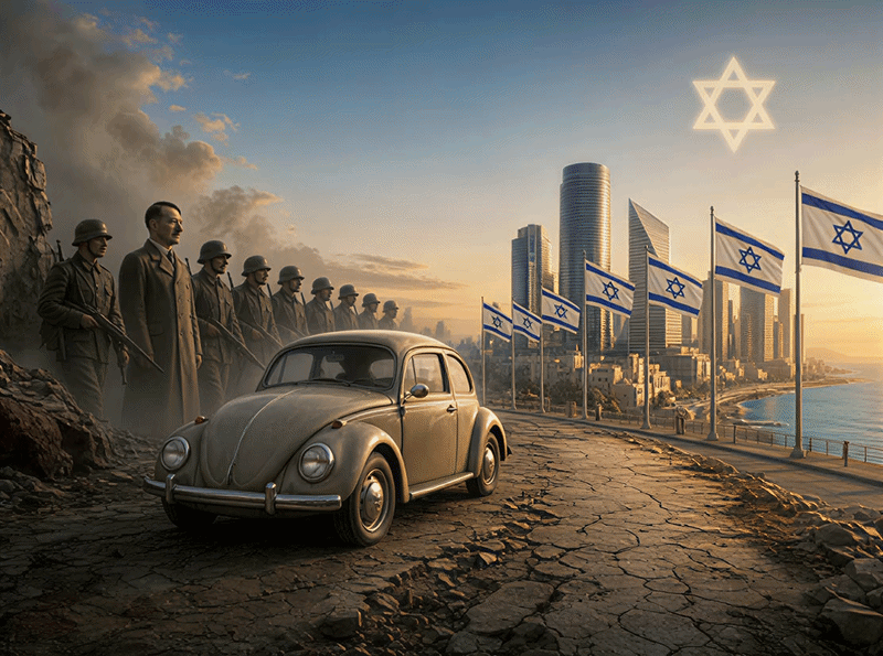 ההיסטוריה לא מפסיקה להדהים: ישראל מצילה את מפעל המכוניות של היטלר?
