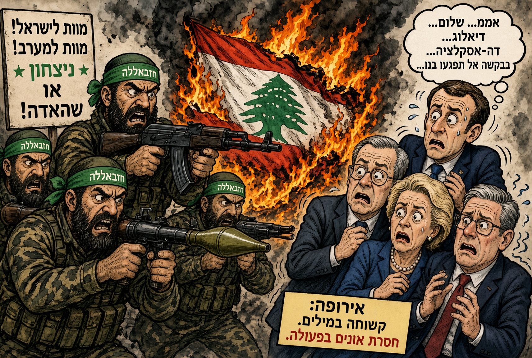 חיזבאללה: לא נסכים לשום כוח צבאי "מערבי" בדרום לבנון אחרי יוניפי"ל